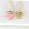 Pendant Necklaces Dainty Enamel Heart Pendants For Women Cute Round Gold Color Multilayer Choker Necklace 2023 Jewelry