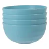 Bowls 4 Pcs Bowl Spaghetti Salad Unbreakable Appetizer Home Household Tableware