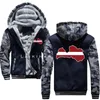 Herren Hoodies Sweatshirts Lettland Karte Flagge Herren Winter Dicke Warme Fleece Reißverschluss Mantel Sportbekleidung Herren Streetwear Herren