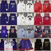 Classic Retro 1998-99 Basketball 15 Vince Carter Jersey Retro Vintage 1 Tracy Classic McGrady Jerseys Purple White Two Color Black Breattable Sports Shirt Short