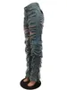 Jeans da donna Y2k Pantaloni in denim leggero invecchiato alla moda con multi-tasche Abiti da strada per ragazze Cerniera con bottone a figura intera