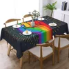Table Cloth Equal Love Lgbtq Sign Desk Birthday Tablecloth