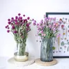 Decorative Flowers 20pcs Purple Natural Flower Bouquets Dried Gomphrena Christmas Decor Bunch NO VASE