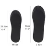 USB -uppvärmda skoinsulor Fötter varm sockplatta Matta Elektriskt uppvärmning Insulor Tvättbara varma termiska inläggssulor unisex WJ014 Insulor 231129