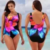 Women's Swimwear 5XL Plus Size Women Sexy Striped One Piece Large Swimsuit Body Closed Female Bathing Suit Pool Beach Swimming 2023