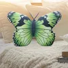 Plush Pillows Cushions Realistic Stuffed Butterfly Shape Throw Pillow Cushion Colorful Butterfly Plush Pillow Home Sofa Decoration Cushion For Adults 231129