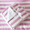 Koce obrzęk koce dziecięce nowonarodzony 3D Flannel Baby Swaddle Wrap Baby Boy Girl Ket solidna pościel