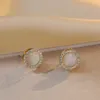 Armband Ohrringe Halskette Exquisite und stilvolle drehbare Opal-Halskette Ohrstecker-Schmuckset Perfektes Geburtstagsgeschenk für Mädchen 231130