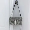 Kvällspåsar Kvinna Harajuku Shoulder Bag Women S 2023 Butterfly Diamond Underarm Premium Feel Crossbody 231130