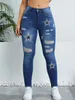 Jeans pour femmes commerce extérieur européen et américain pantalons à fermeture éclair Sexy poche faisant des vêtements de travail en Denim à la mode petite jambe P