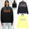 Palm Angels Pullover 2023クラシックパームツリープリントシンプルレタートップ秋/冬のファッションカジュアルラグジュアリーメンズアンドウィメンズ高品質のニュートラル長袖セーター05