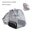 Cat Carriers Crates Hus Portable Foldbar Travel Bag Breatable Space Capsule Expendable Carrier Pet Ryggsäckhund för leveranservaiduryd