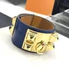 popolare marchio di gioielli braccialetto in vera pelle per donna braccialetto in acciaio inossidabile coccodrillo