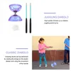 Yoyo Diabolo Chinese Toy Kids Bearing Set Plastic Toys Sticks Triple Jongling Professional Fitness Yo 231129