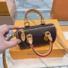 Lüks tasarımcı Speedy nano 16 omuz çantası kadın deri debriyaj çanta el çantası klasik mini en kaliteli çantalar kadınlar ünlü marka tote crossbody çanta cüzdan