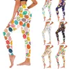 Kvinnors leggings Kvinnor Casual Pants Easter Print Sports