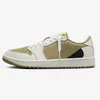 Autentyczny fragment 1 żagiel ciemne buty Mocha High Og Black Phantom Wmns Golf Olive Sail University Blue Cactus Jacks Outdoor Treakers z pudełkiem