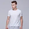 Męskie koszule T-shirty Waterproof Waterproof odporne na plamę T-shirt szybkie suche t-shirt oddychające na letnie Cla88