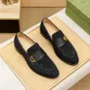 Designer-Schuhe für Herren, modische Slipper, Marke echtes Leder, für Herren, Business, Büro, Arbeit, formelle Kleidung, Designer, Party, Hochzeit, flacher Schuh