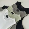 New Fog Season Digital Round Neck Tank Top Men's High Street Loose Sleeve Casual Summer Sports