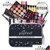 Conjuntos de maquiagem Popfeel Makeup Set Fl Sets Beginner Make Up Coleção All In One Girls Light Cosmetics Kit Drop Delivery Health Beauty Ma Dhdoy