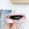 Handbags Kids Leather Purses and Mini Crossbody Bags for Girls Heart Messenger Bag Toddler Pearl Tote Hand 231130