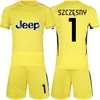 Club Team GK Long Sleeve Soccer 23 Carlo Pinsoglio Jersey Set Goalkeeper Mattia Perin Gianluigi Buffon Wojciech Szczesny Football Shirt Kits 23/24 Mens Kids YouWen