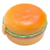 Ensembles de vaisselle boîte à Bento avec vaisselle dessin animé Hamburger forme mignon Burger conception enfants école conteneur usage quotidien