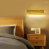 Lampy ścienne nowoczesne kryształowe zestawy salonu dekoracje inteligentne łóżko urocze lampa LED światło zewnętrzne