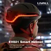 Fahrradhelme Original LIVALL Helm Smart MTB Fahrrad für Männer Frauen Fahrrad Elektroroller mit automatischem SOS-Alarmlicht 231130