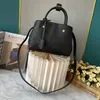 Fashion Black Tote Sac créateur de luxe en cuir de luxe sac à main Lady Hobo Sac à épaule haute capacité Sac à bandoulière de messager