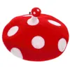 Berretti Berretto in feltro di lana Costume animale Cappello da fungo Decorazioni per bambini Accessori Cappelli Ragazze Bambino