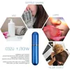 Inhalateur nasal en aluminium pour diffuseur d'huiles essentielles, tubes vides réutilisables d'aromathérapie et mèches en coton de haute qualité Kbgmh