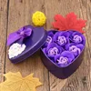 Valentines Day Gift Rose Soap Flowers Scented Bath Body Petal Foam Artificial Flower DIY Wreath Home Decoration