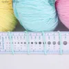 Yarn QJH 10PCS 100% Organic Cotton Yarn Pure/Mixed Color Yarn Knitting Yarn - Crochet Yarn Soft 10 Strands Hank Yarn Machine Washabl L231130