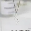 Colliers pendentifs Collier de calligraphie sœur | Police d'art arabe pour femmes, bijoux fins en acier inoxydable de haute qualité pour ami