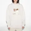 Nya Isabels Marant Women Designer Hooded Sweatshirt Classic Hot Stamping Letter Mönster Bomull Löst sport Pullover Långärmad loopad hoodie tröja toppar