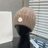 Designer beanie Skull Caps Luxe gebreide muts van konijnenhaar Merk gebreide mutsen Populaire winterwarme muts voor mannen en vrouwen Klassieke gebreide muts met merkprint Hoge kwaliteit