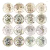 Charms Handmade 6 Size Glass Globe Map Round Flatback Cameo Cabochon Domed DIY Jewelry Charm Po Pendant Setting