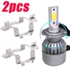 Atualizar 2 pçs farol base titular adaptador veículo soquete retentor para h7 led farol lâmpada deck luz suportes acessórios