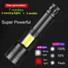Torches 19000LM XHP140 300W Led Most Powerful Flashlight 18650 XHP50 USB Rechargeable High power Torch light 10000MAh Tactical Lantern Q231130