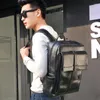 Backpack 2023 Men Backpacks Fashion High Quality Pu Leather Male Korean Student Boy Business Laptop School Computer Bag