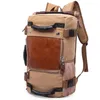 KAKA Vintage Leinwand Reise Rucksack Männer Frauen Große Kapazität Gepäck Schulter Taschen Rucksäcke Männlichen Wasserdichte Rucksack tasche pack 210219W