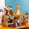 Wholesale Anime Ice Age plush toys Mammoth squirrel sloth Saber-toothed tiger children's game playmate home decorations Gift