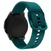 シリコンスマートウォッチバンドストラップEST 20mm 22mm for Samsung Galaxy Active 2 3 Gear S2 WatchBand Bracelet Bands with Color Metal BuckleLL