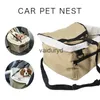 Dog Car Seat Covers Leisure Solid Cover Folding Hammock Pet Carriers Bag Carrying for Small Dogs Transportin Perro Autostoel Hondvaiduryd