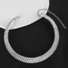 Set di gioielli da sposa Set di braccialetti e orecchini con strass di cristallo da sposa Set di gioielli coreani per le donne Regalo di gioielli per ragazze di moda CL2938