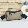 Mulheres Bolsas Designer Bolsa Underarm Bag Crescent Moon Bolsas Luxo Hobo Bolsas De Ombro Cadeia Bolsa Carteira Clássica Carta Impressão Marrom Alta Qualidade