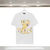 T-shirts de mode T-shirts Hommes Femmes Designers T-shirts Mode Tops Homme S Casual Coton à manches courtes Hommes et femmes Vêtements Street Shorts Vêtements à manches S-3XL