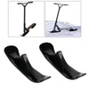 Sledding Solid Ski Snow Scooter Snowboard Kids Child Kick Scooter Turns to Snow Sled Attachments Winter Fun Toy 231124